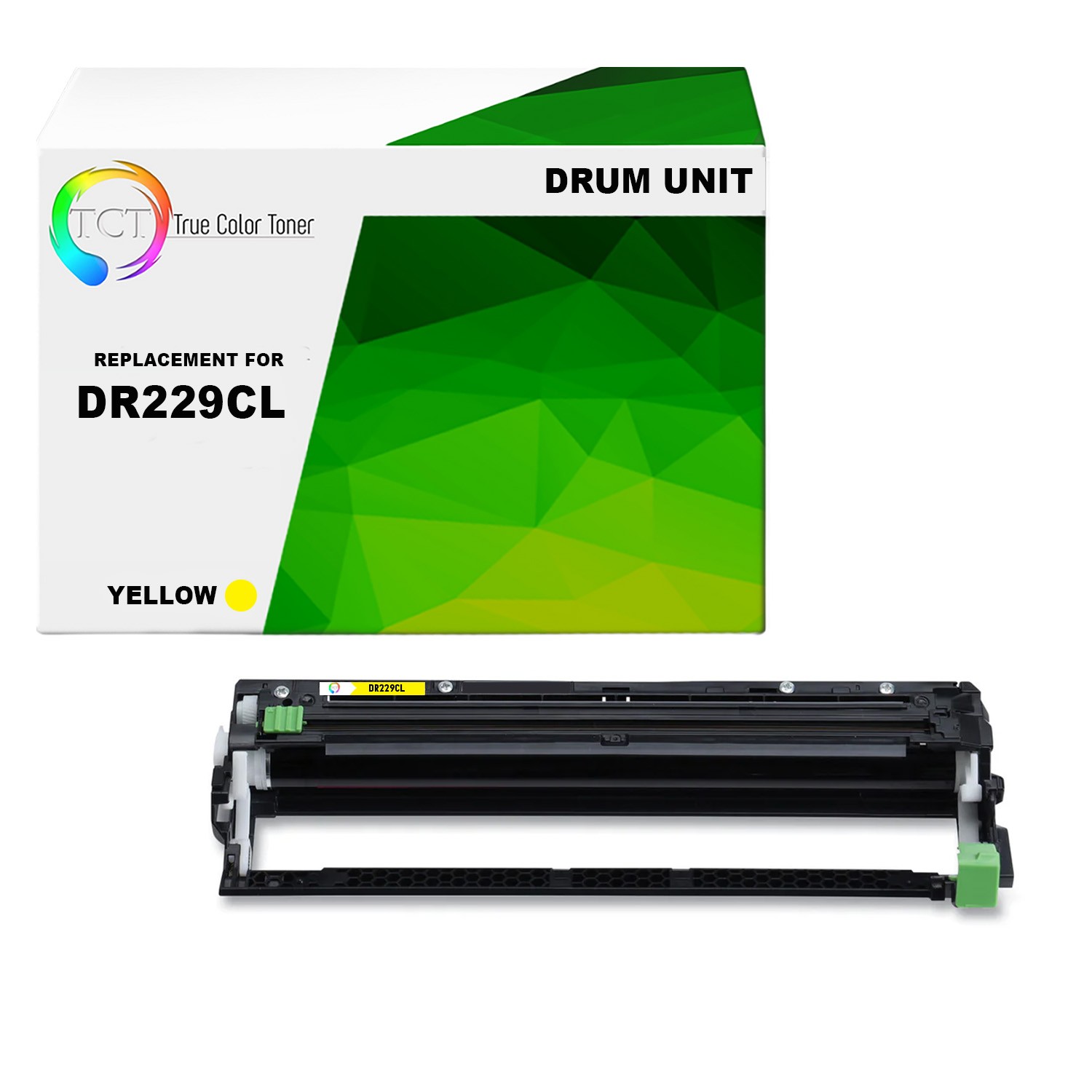 TCT Compatible DR229 DR229CL For Brother HL-L3220CDW L3280CDW Drum Unit (Yellow)
