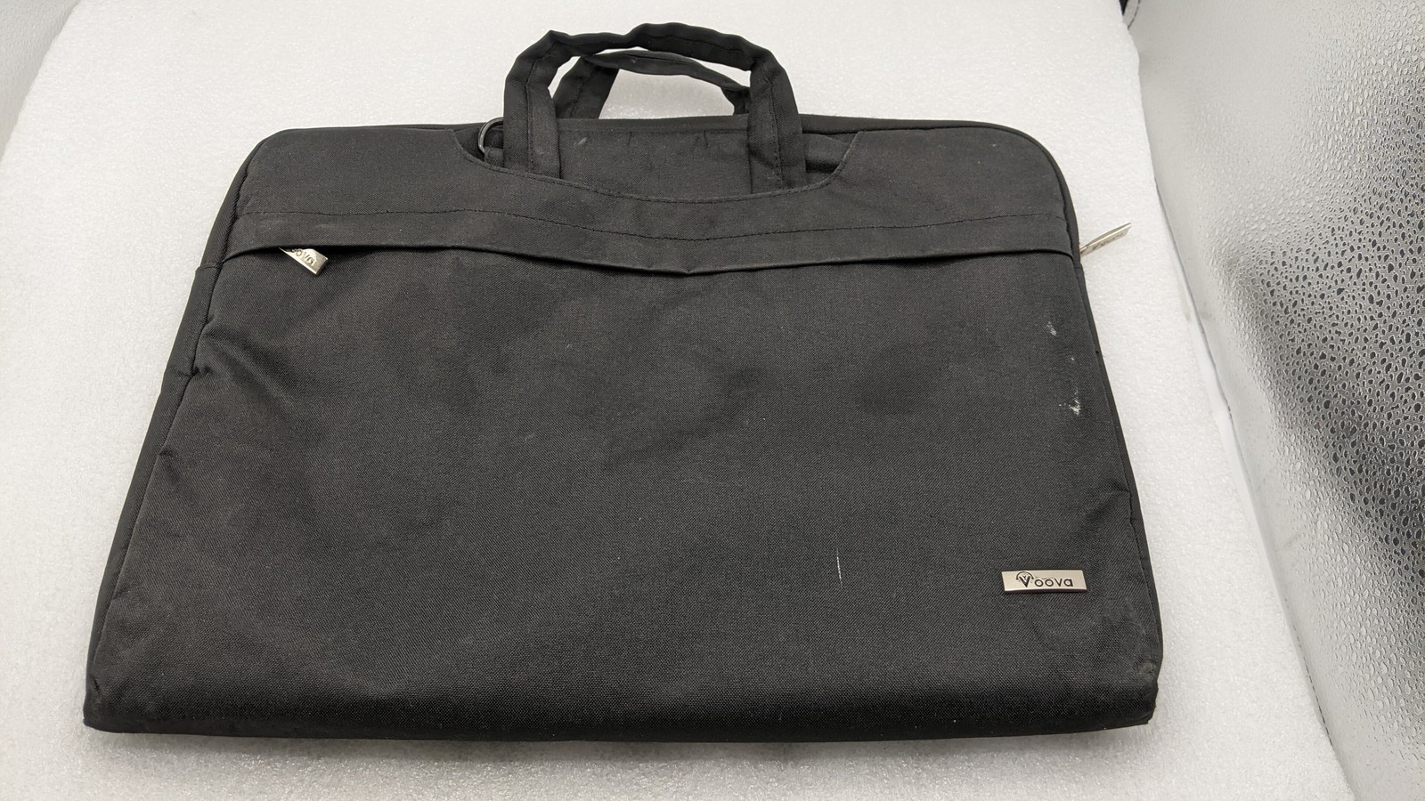Voova Laptop Bag Case Sleeve Shoulder Strap Pockets Black 15" inch Free S/H