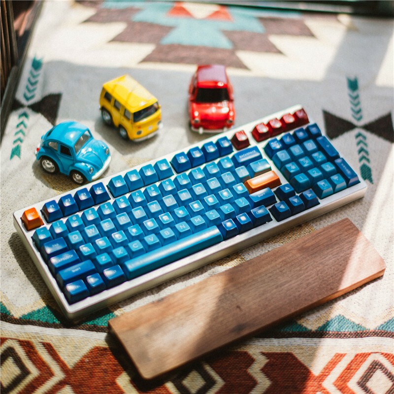 17/87/104 Keys SA ABS Keycaps Double Shot Ball Shape Keycaps Set 