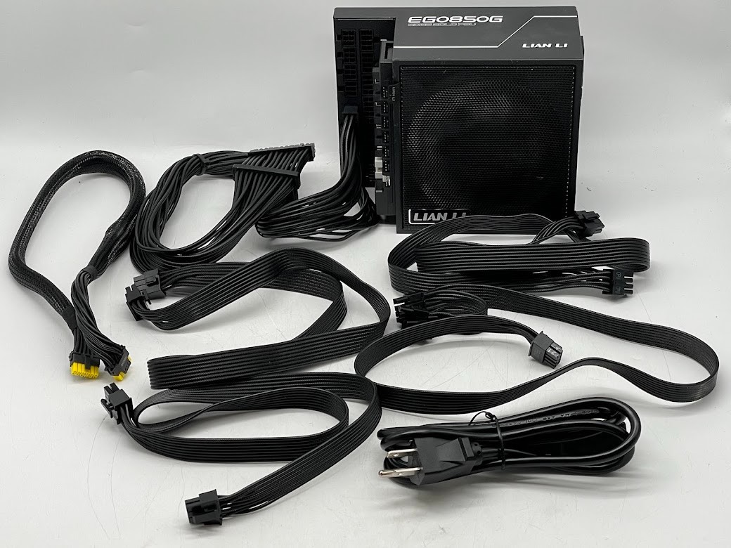 Lian Li EDGE GOLD 850 Watt 80 Plus Gold ATX Fully Modular Power Supply (Black)