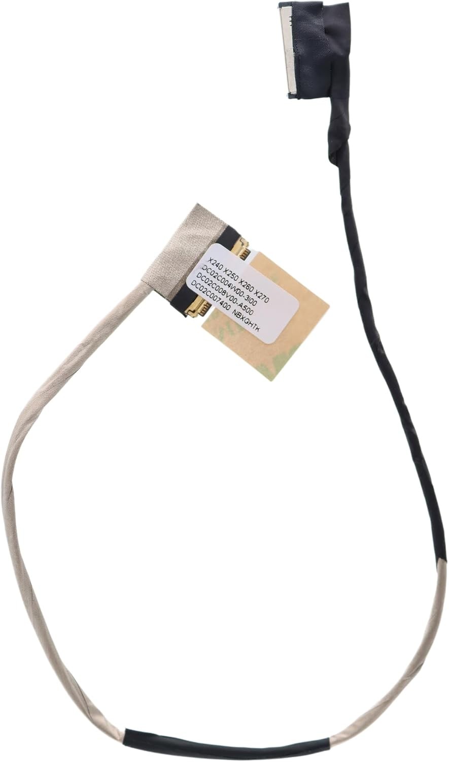 Deal4GO 30-pin LCD Cable DC02C004W00 04X0878 LVDS eDP Cable Replacement for Leno