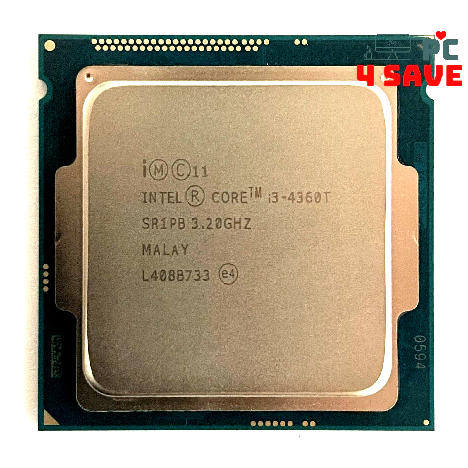 Intel Core i3-4360T 3.20GHz Dual-Core 4MB LGA1150 Desktop CPU Processor SR1PB
