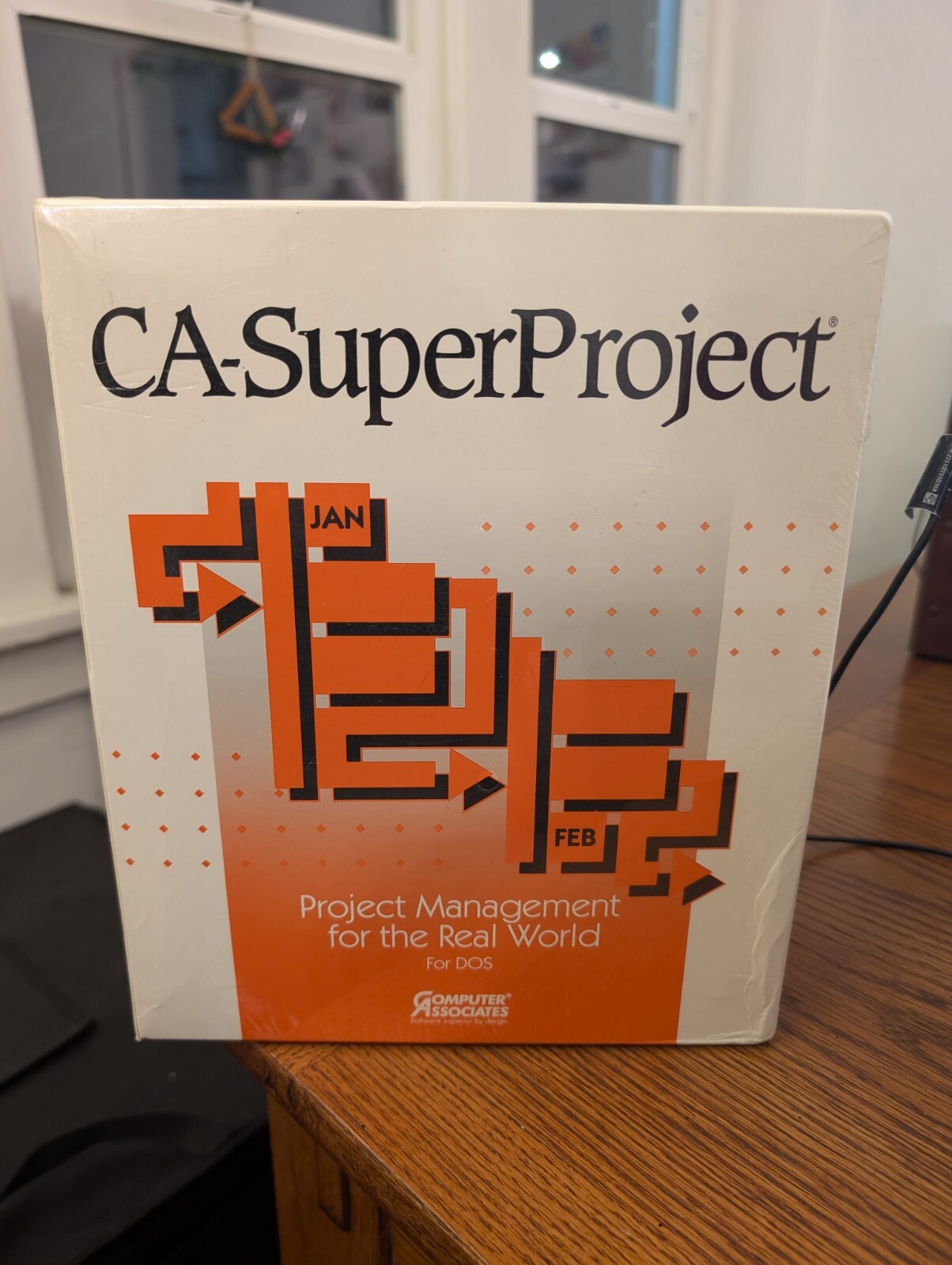 BRAND NEW CA-SuperProject For MS-DOS Still In Shrink Wrap. Absolutely RARE.