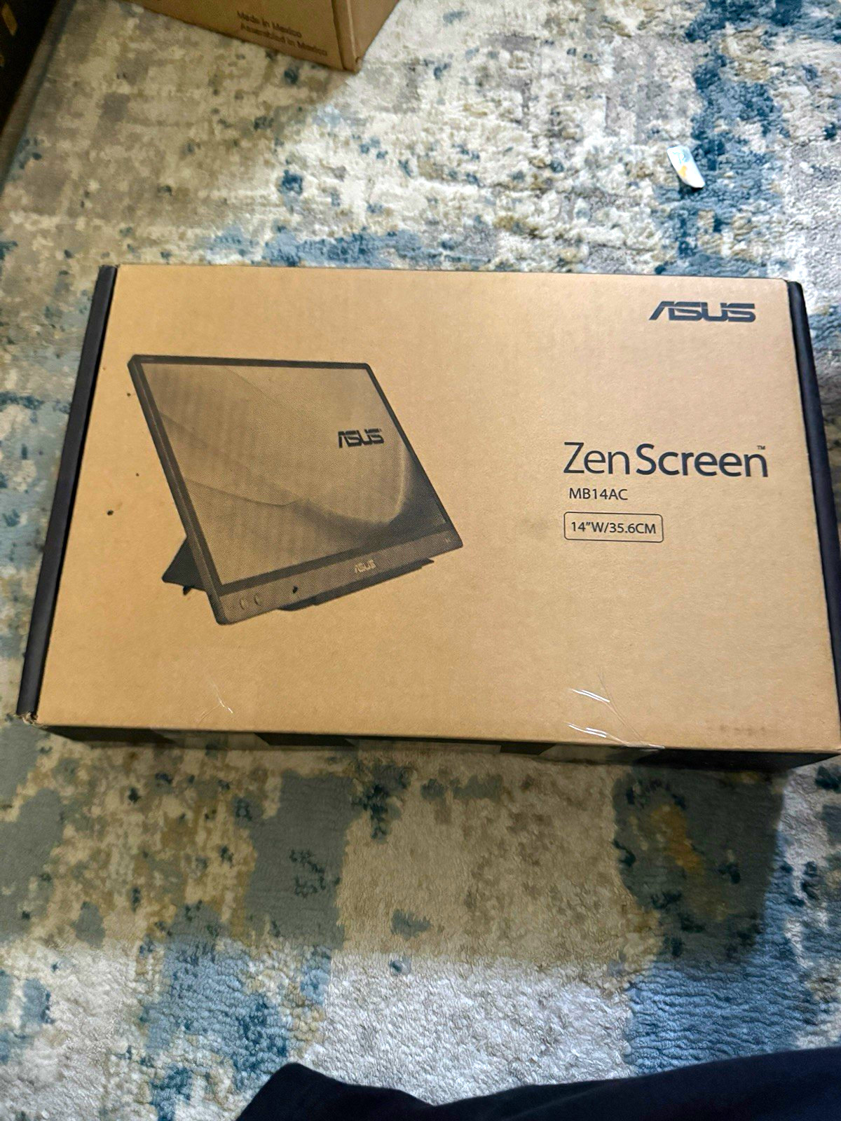ASUS ZenScreen MB14AC 14in Portable IPS FHD 1920x1080 USB-C Gray