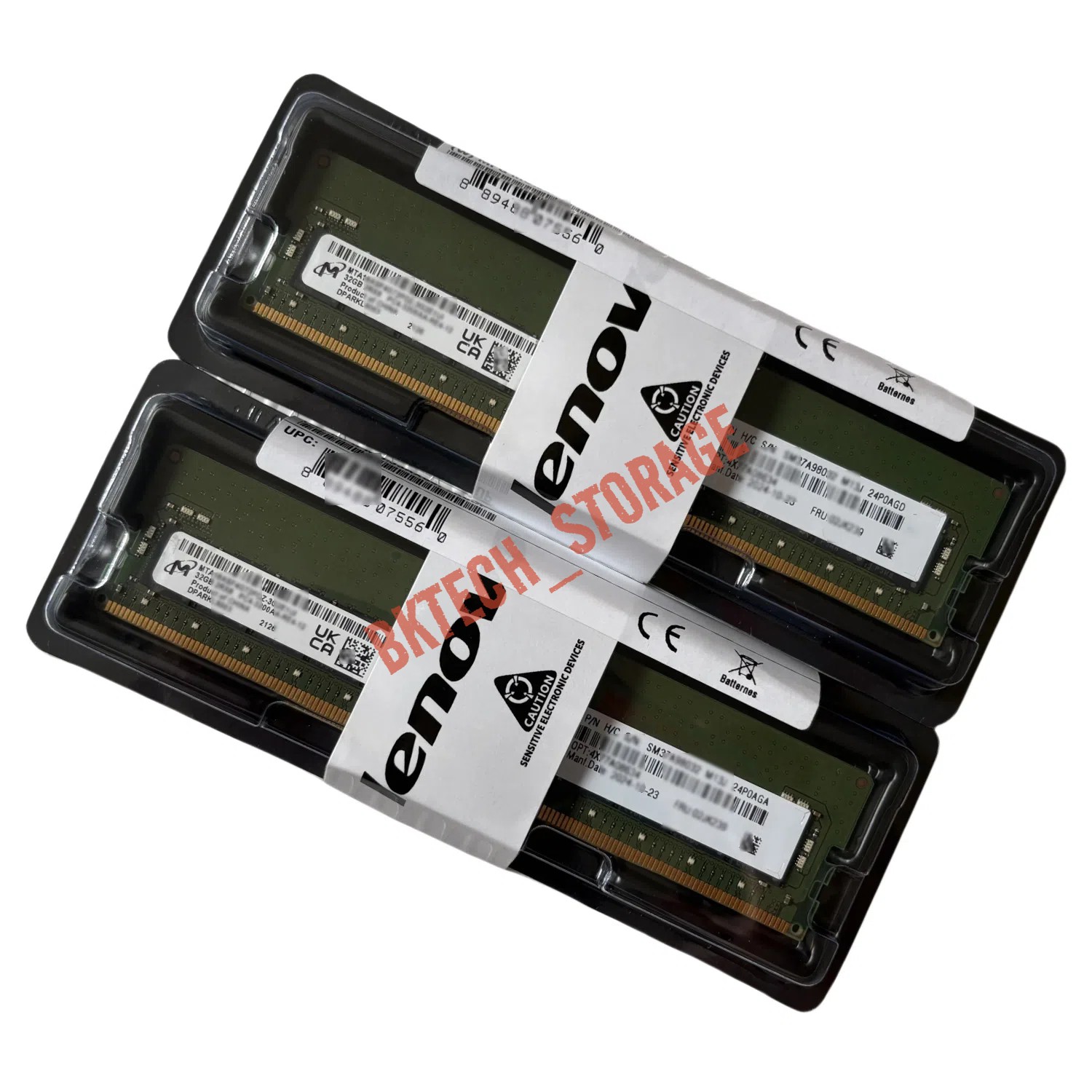 Lenovo IBM 01KR360 4ZC7A08699 16GB 2RX8 DDR4 PC4-2666V Unbuffered UDIMM Memory