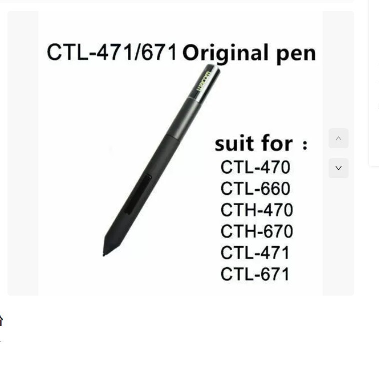 Original Pen Holder For Wacom Bamboo Three Generations LP-171-OK Ctl671 Ctl471