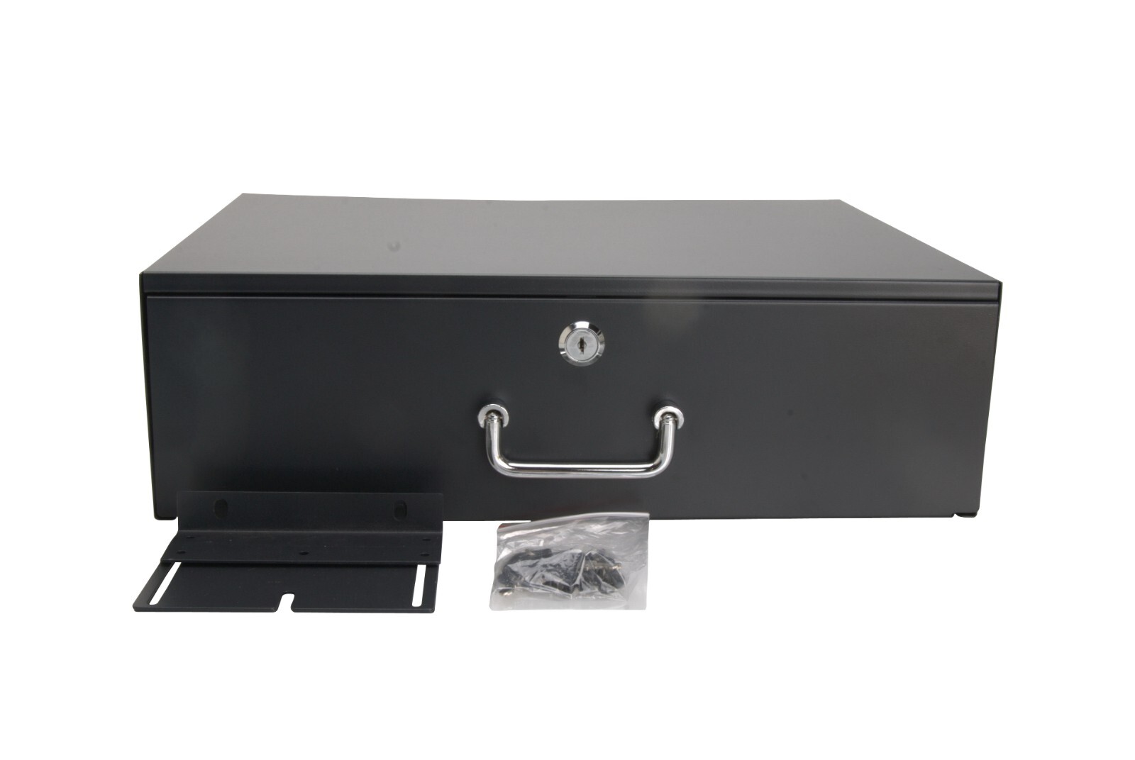 3U Server Cabinet Case 19" Rack Mount w/Lock for secure IT, DJ Equipment Storage