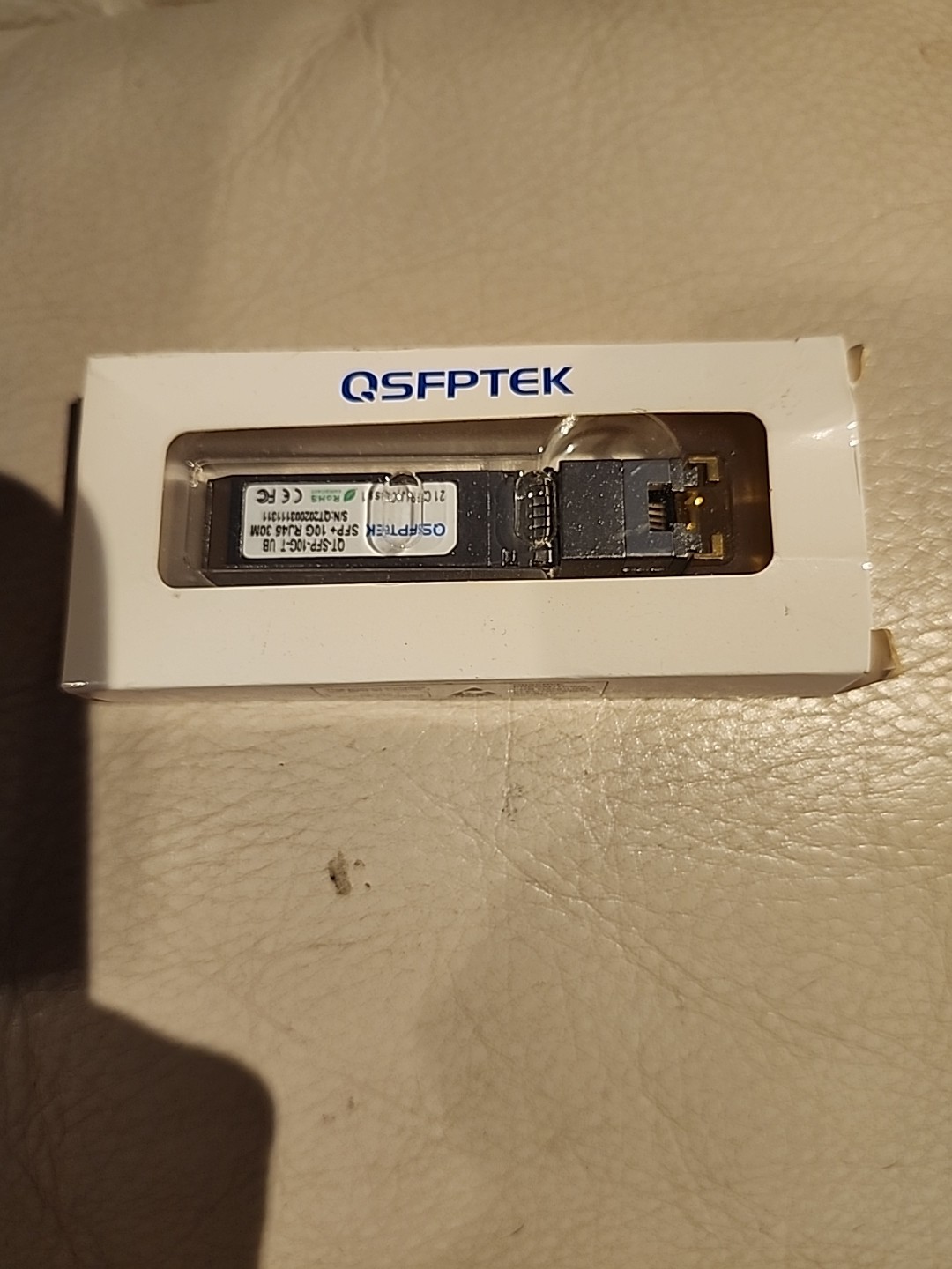 QSFPTEK 10gig RJ45 30M For Ubiquiti