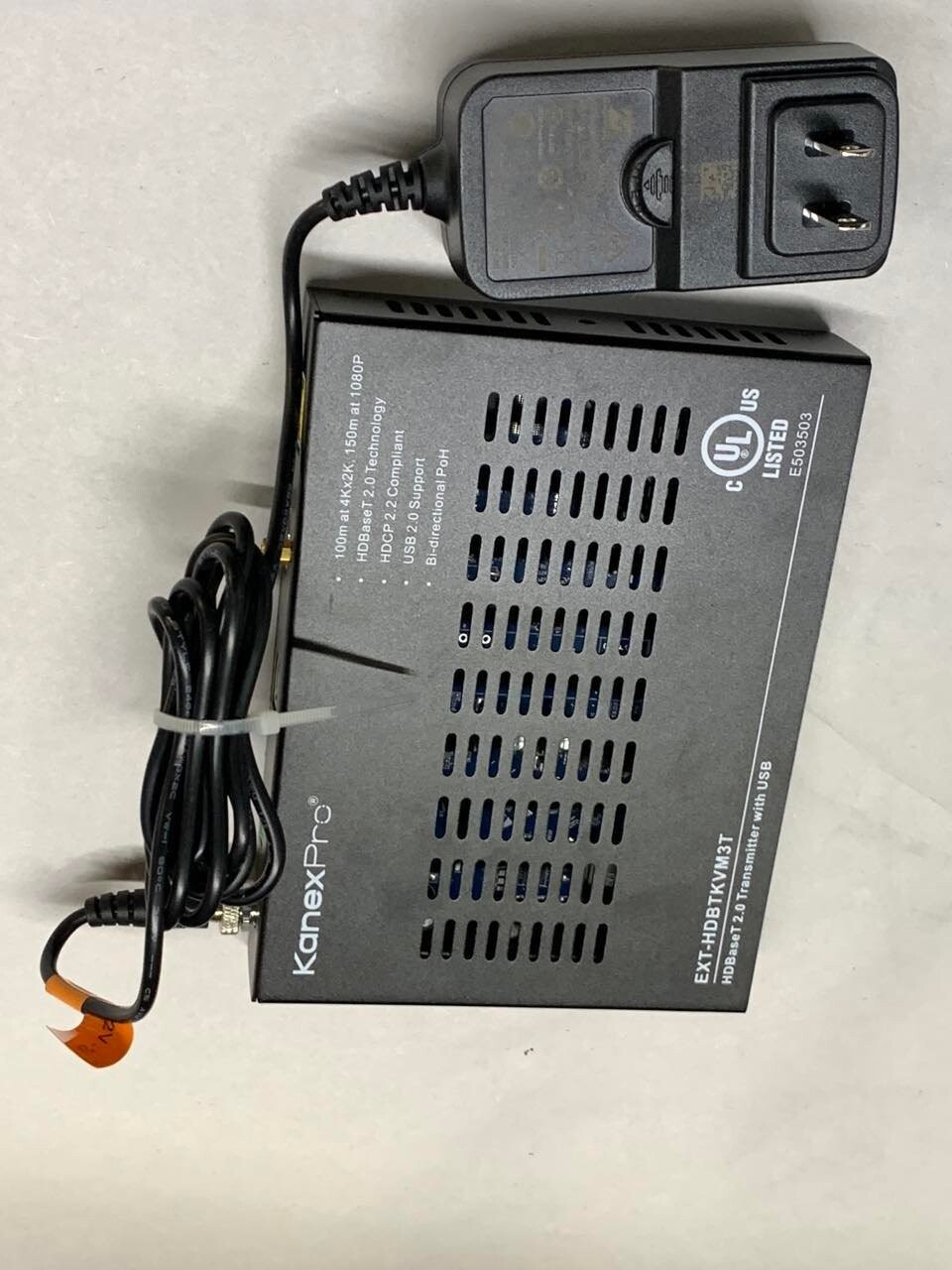 (1) KanexPro   HDBaseT Extender with USB, model   ext-hdbtkvm3t
