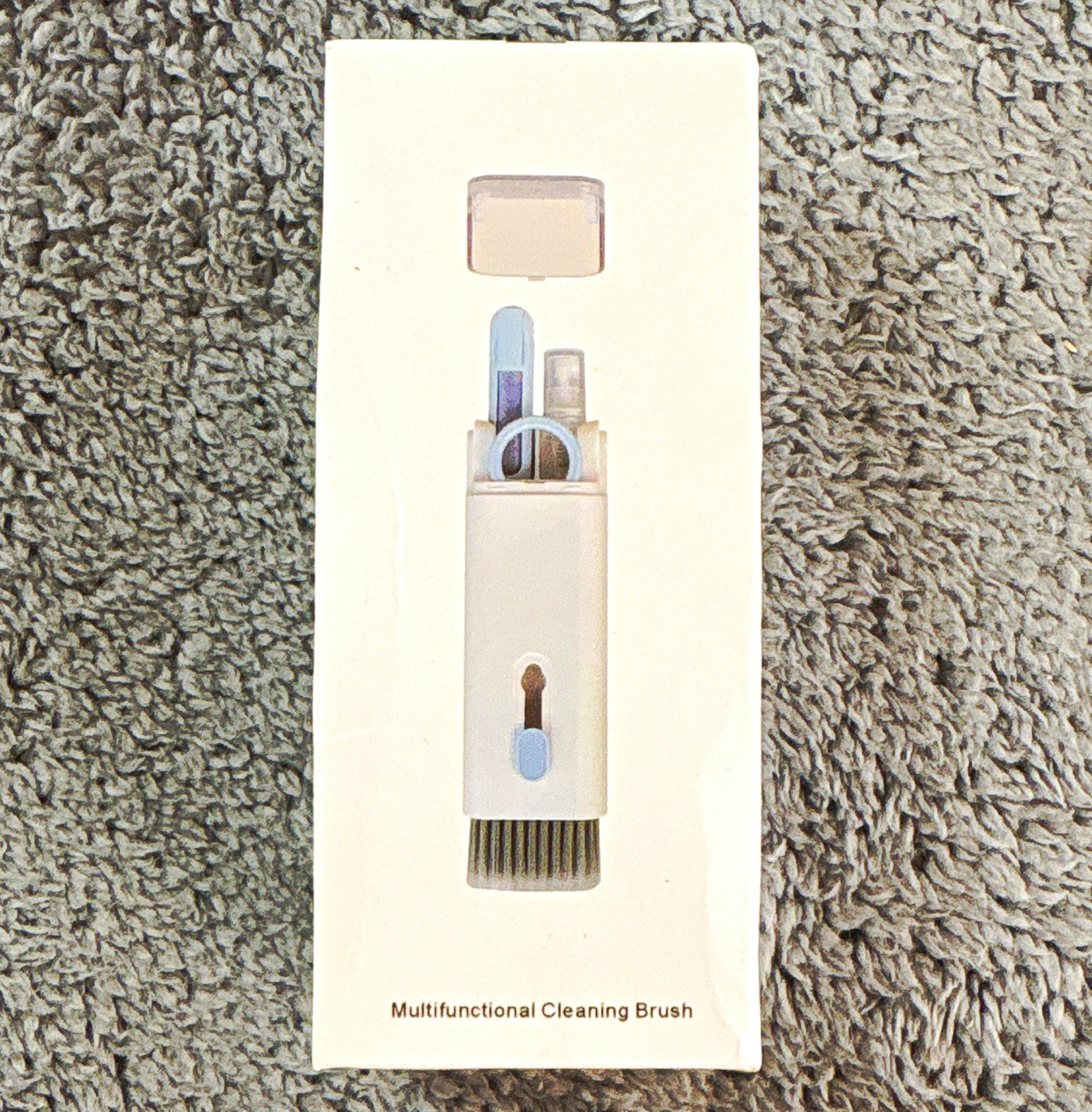 Multifunctional Keyboard & Screen Cleaning Kit w/ Keycap Buckle, Spray, Brush