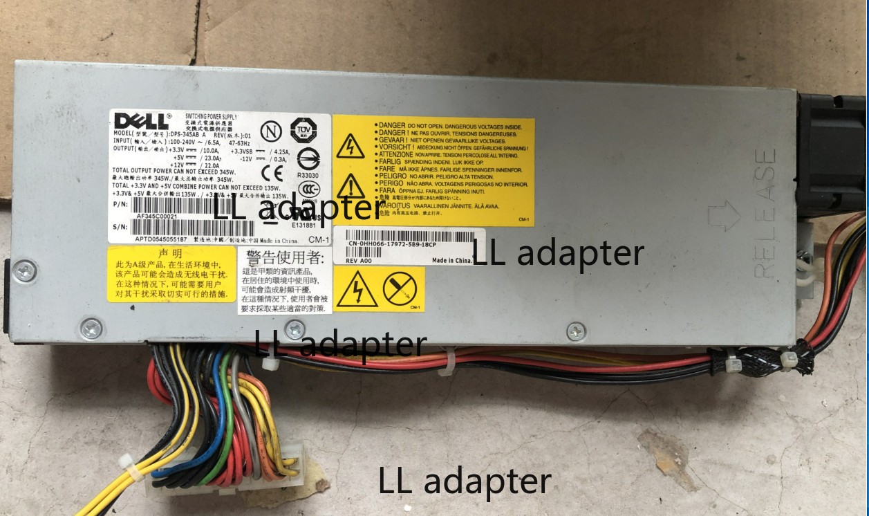 HH066 DPS-345AB A 345W For Dell PE850 server power supply