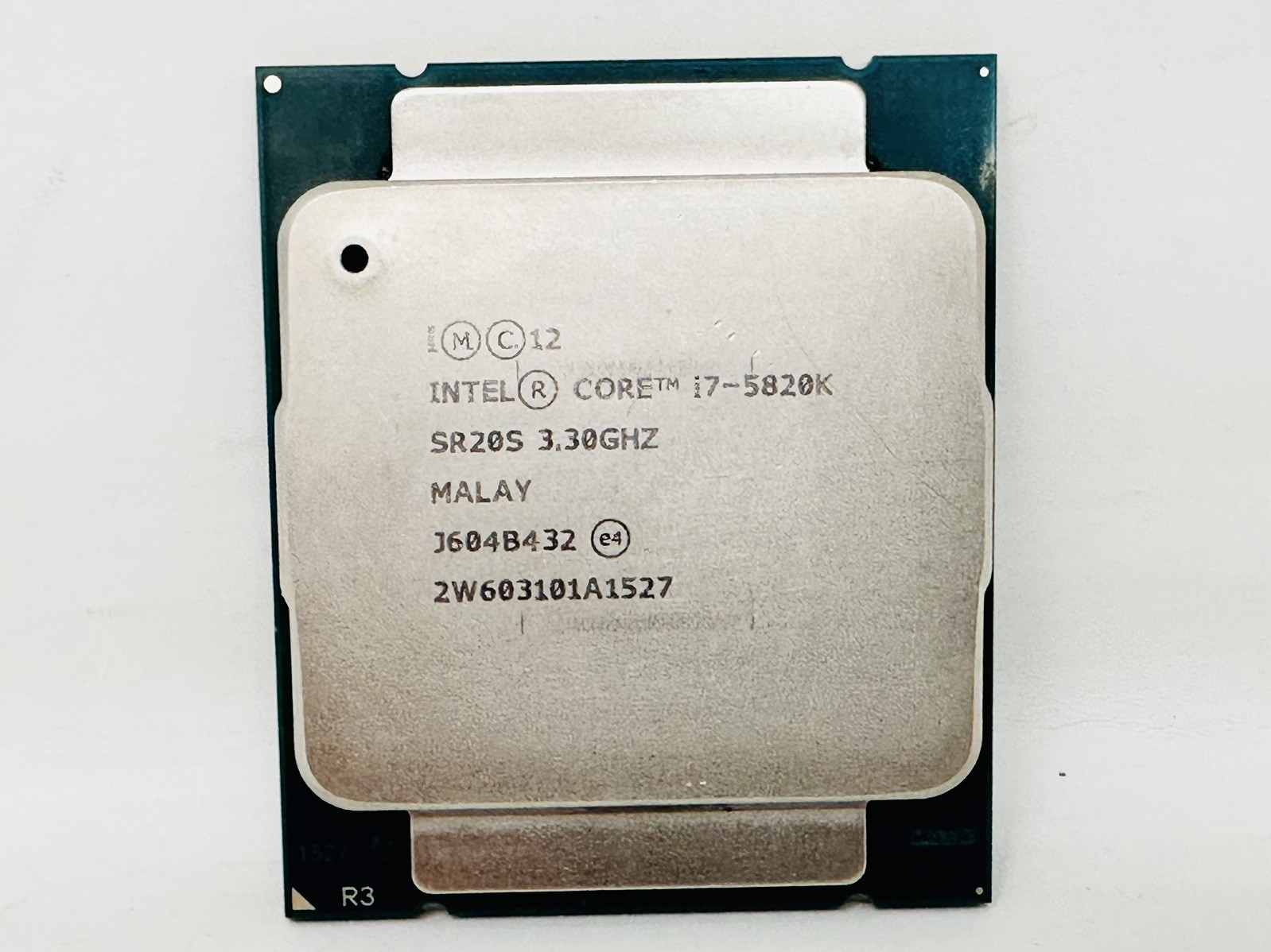Intel Core i7-5820K 3.3GHz 6-Core 12-Thread CPU Processor SR20S - USED PULL