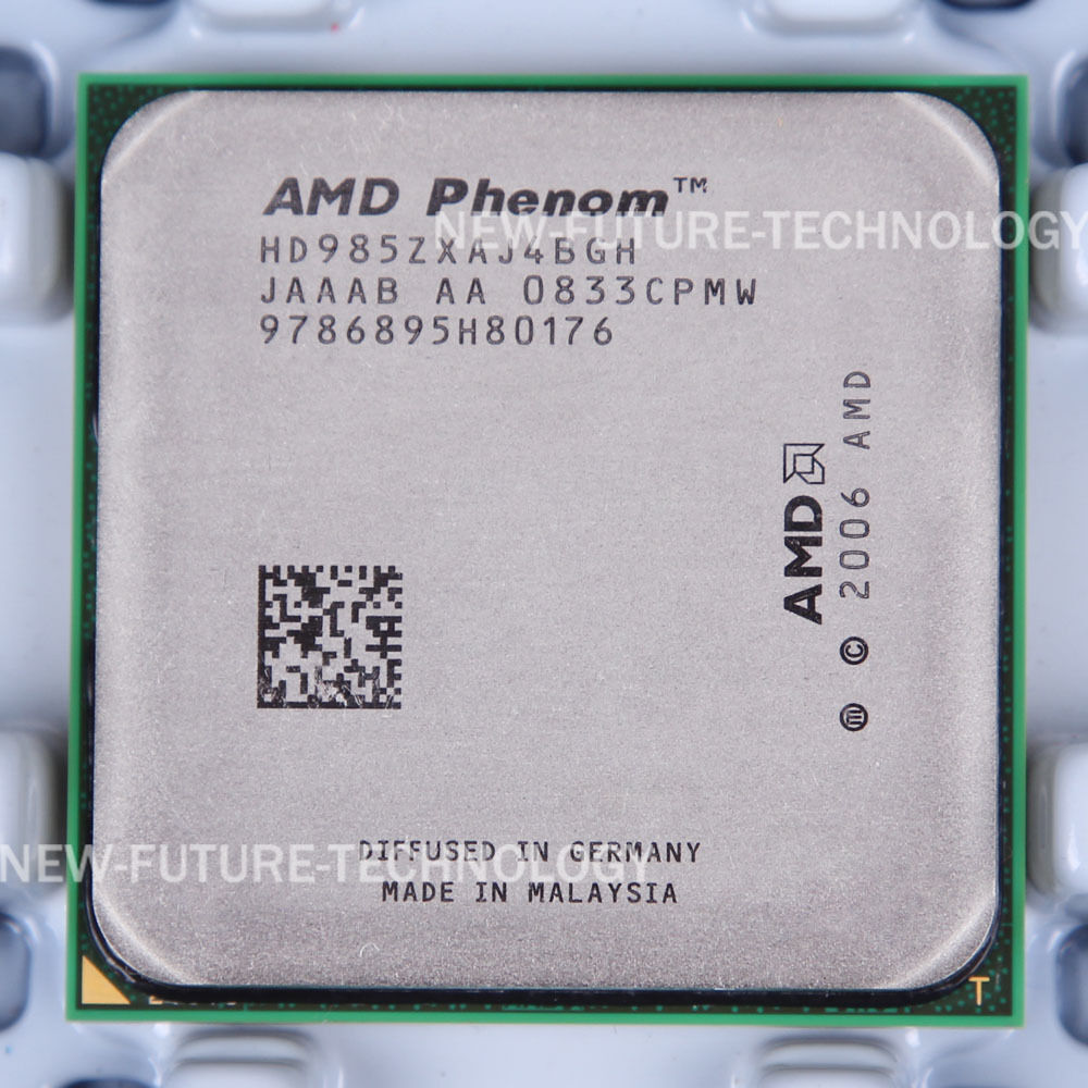 AMD Phenom X4 9850 Quad-Core HD9850XAJ4BGH CPU Processor 2.5 GHz Socket AM2 125W