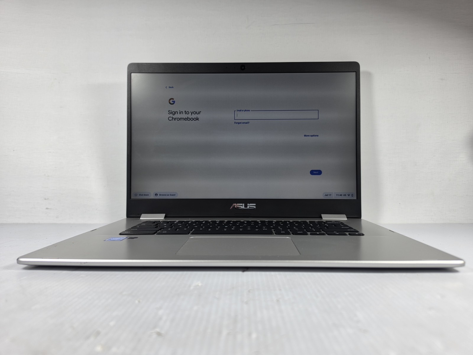  ASUS CHROMEBOOK C523N 15.6" Laptop Computer Intel 