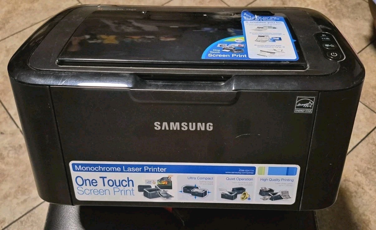 Samsung ML-1665 Compact Monochrome Laser Printer A4 Legal 1200 x 600 dpi 16ppm