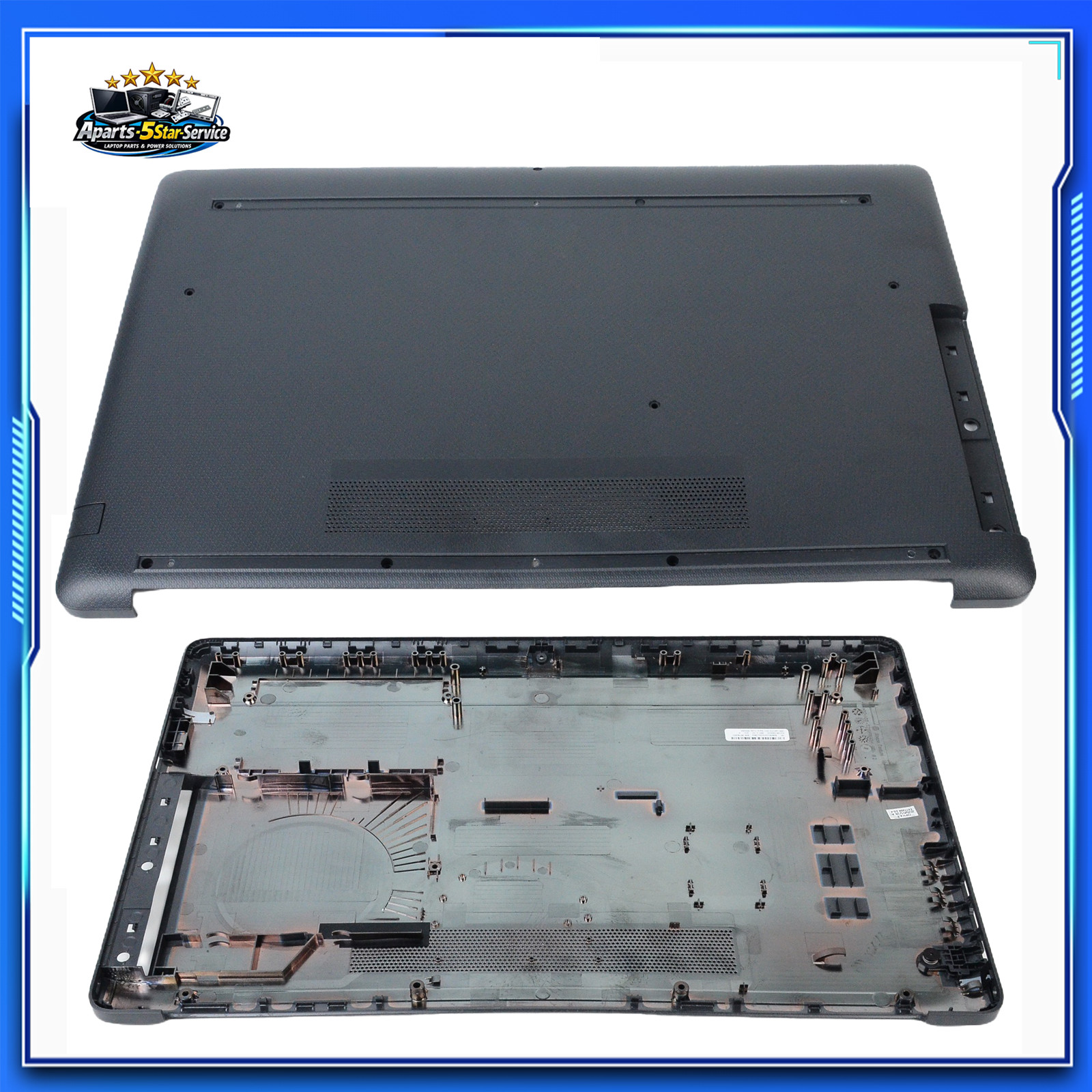 New Gray Bottom Case Cover for HP 17BY 17-BY 17T-BY 17-CA 17Z-CA US L22512-001