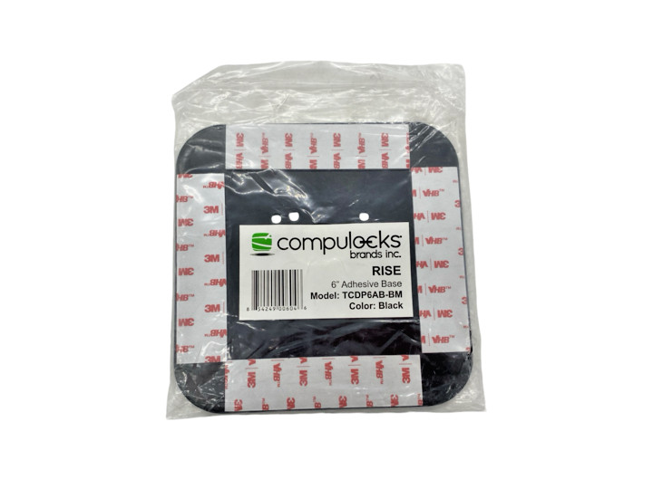 Compulocks Adhesive Base 6in. for the Rise Pole (TCDP6AB-BM) - Black - NEW