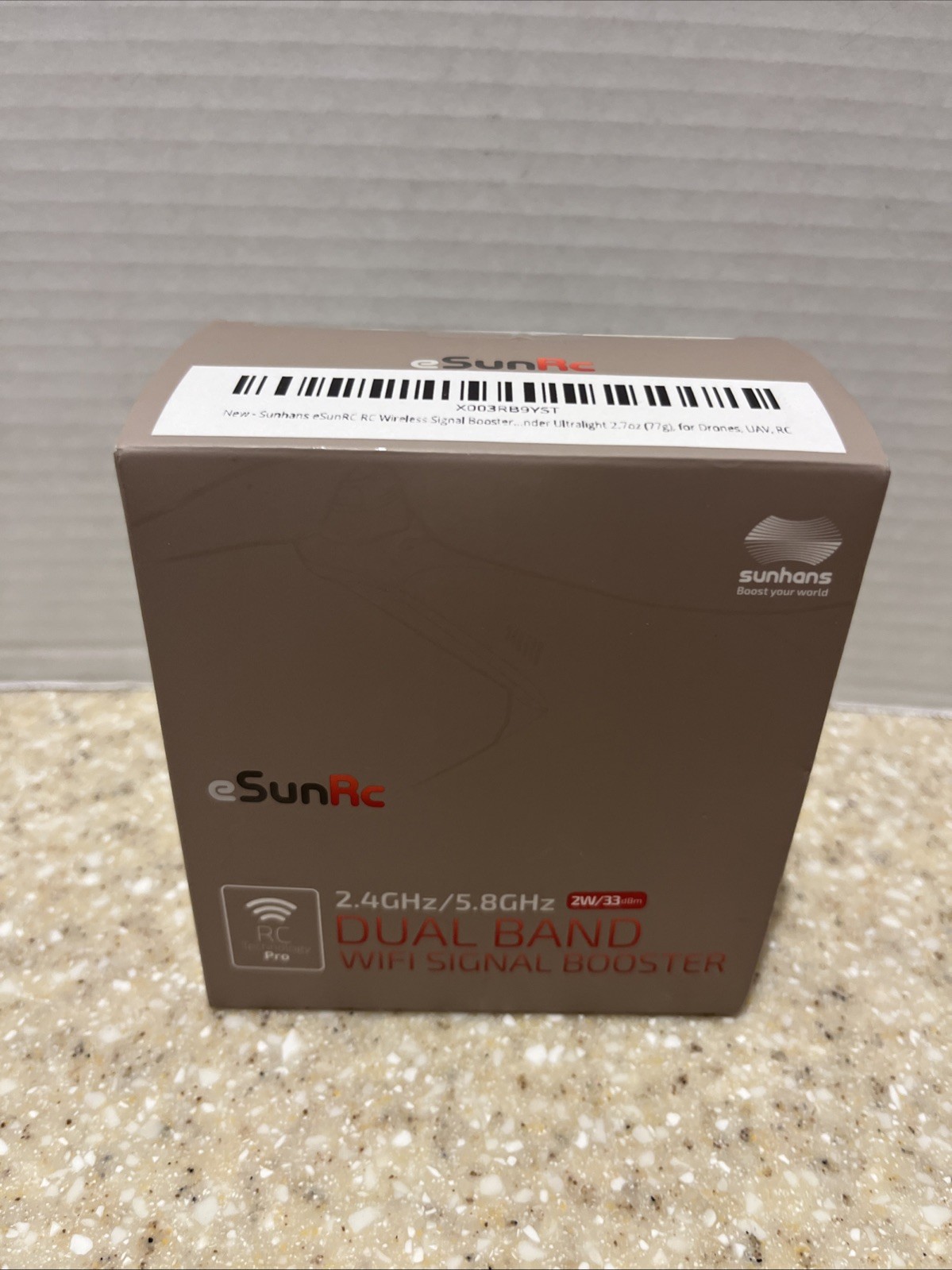 Sunhans eSunRC 2.4G&5.8GHz Dual Band 2W 33dBm UAV WiFi Signal Booster Amplifier