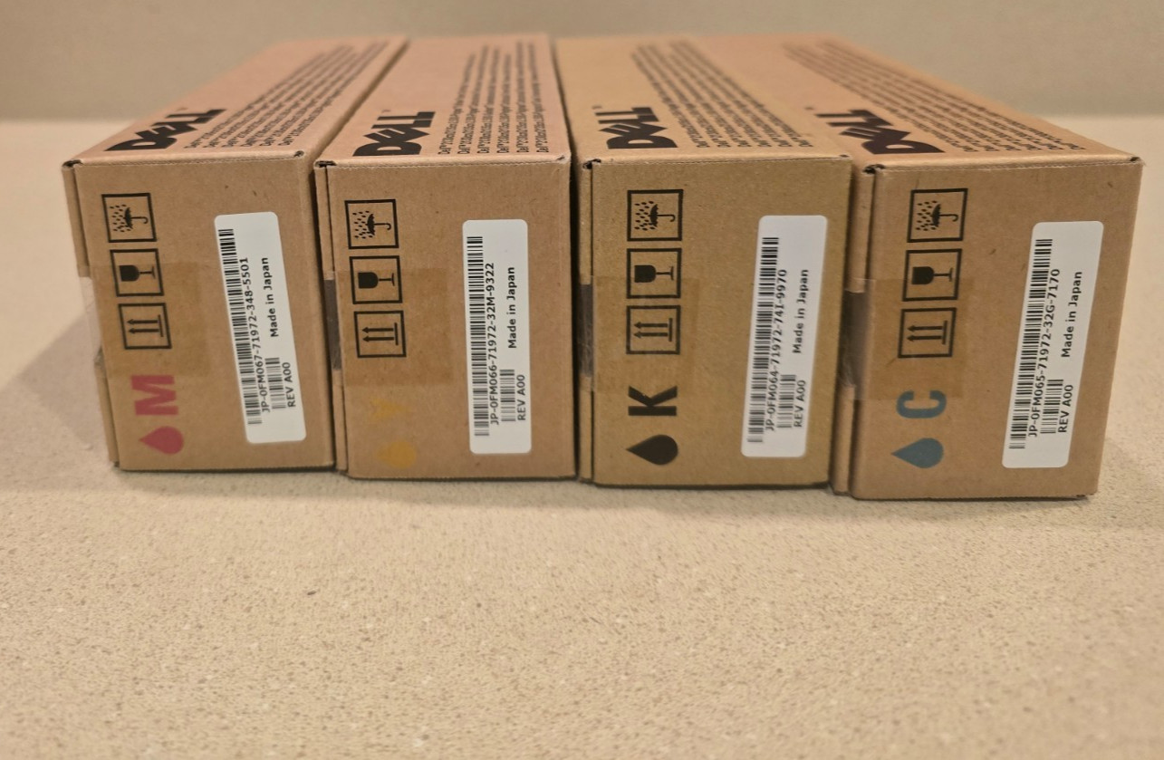 Dell Toner - CT201181-FM065 CT201183-FM066 CT201180-FM064 CT201182-FM067