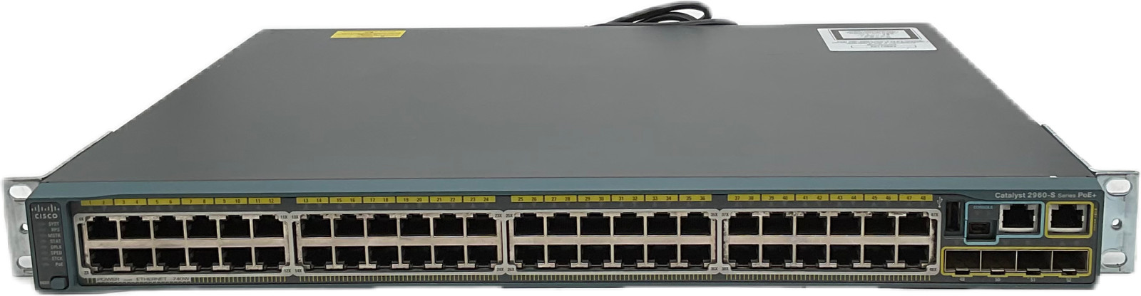 Cisco Catalyst WS-C2960S-48LPS-L 48-Port Gigabit Managed SFP Switch