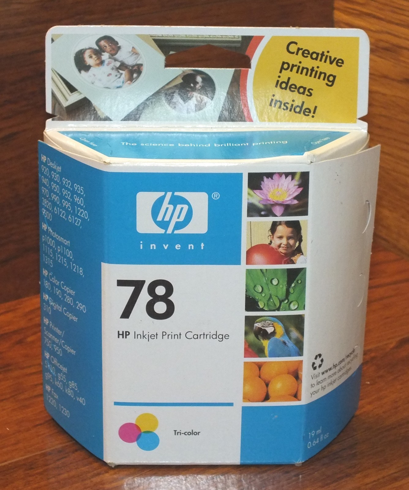 Genuine HP (C6578DN) Tri-Color Inkjet Print Cartridge *Sealed In Box* Expired 