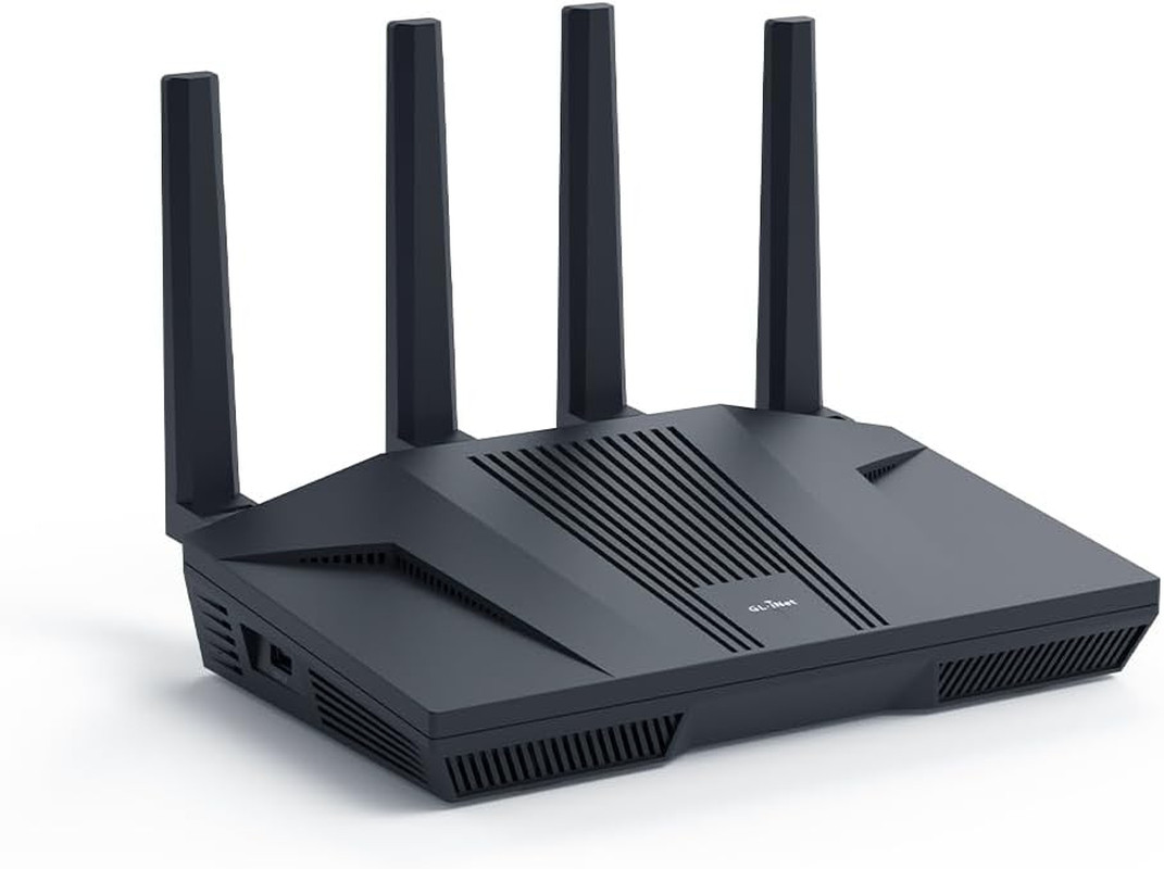 GL.iNet GL-MT6000 Flint 2 Wi-Fi 6 Gaming Router Dual 2.5G Ports