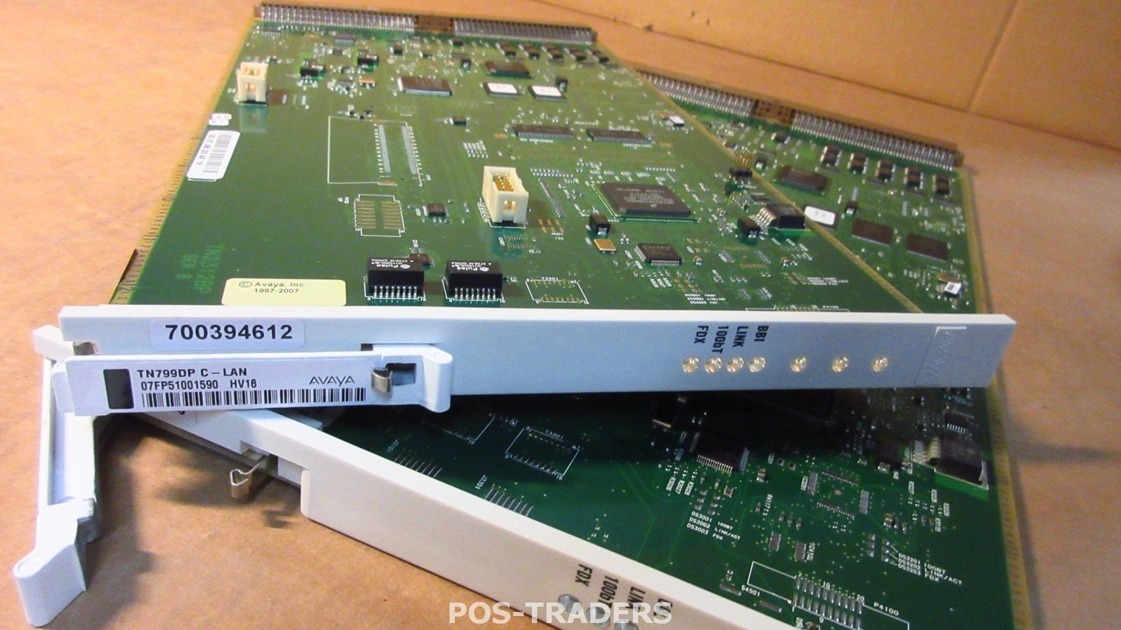 Avaya TN799DP HV16 C-LAN Media Module Board PULLED FROM AVAYA G650
