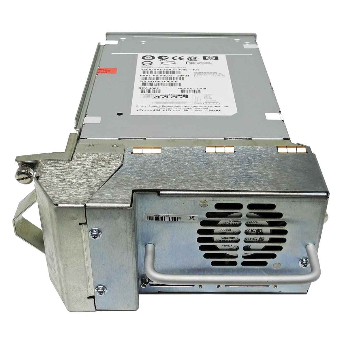 Overland HP MSL Ultrium LTO3 Tape Drive / Tape Drive 973605-101 PD073-20804
