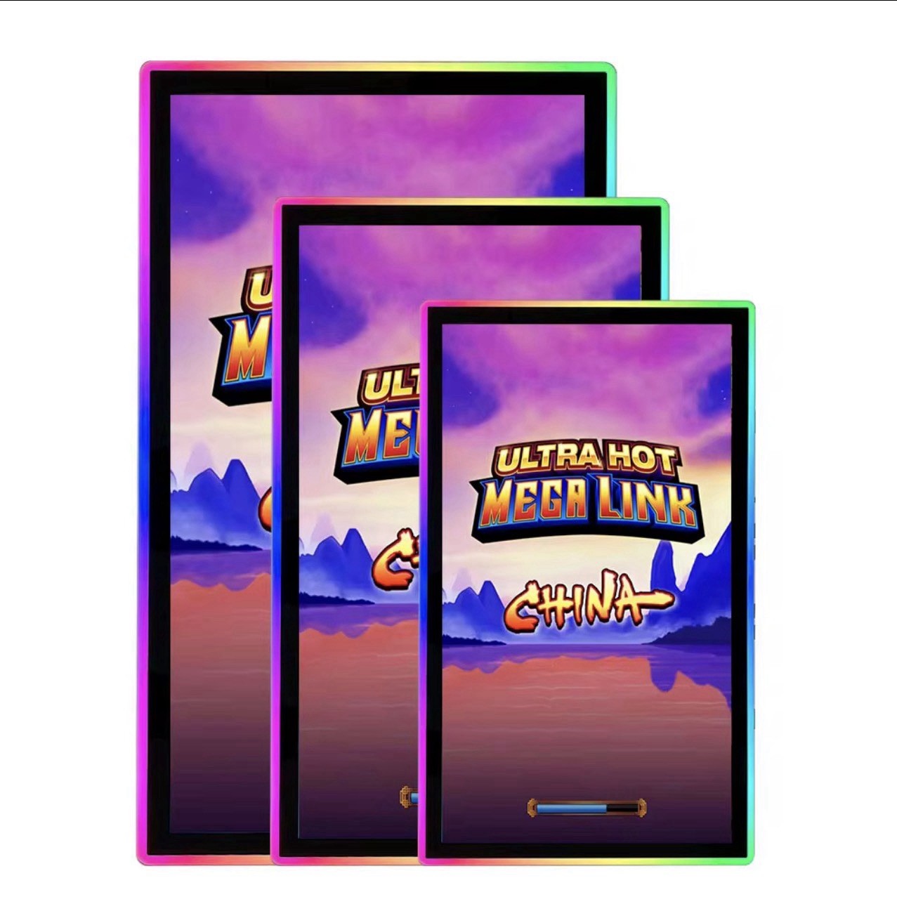 32 inch screen ЗМ touch screen monitor with LED light for gaming machine