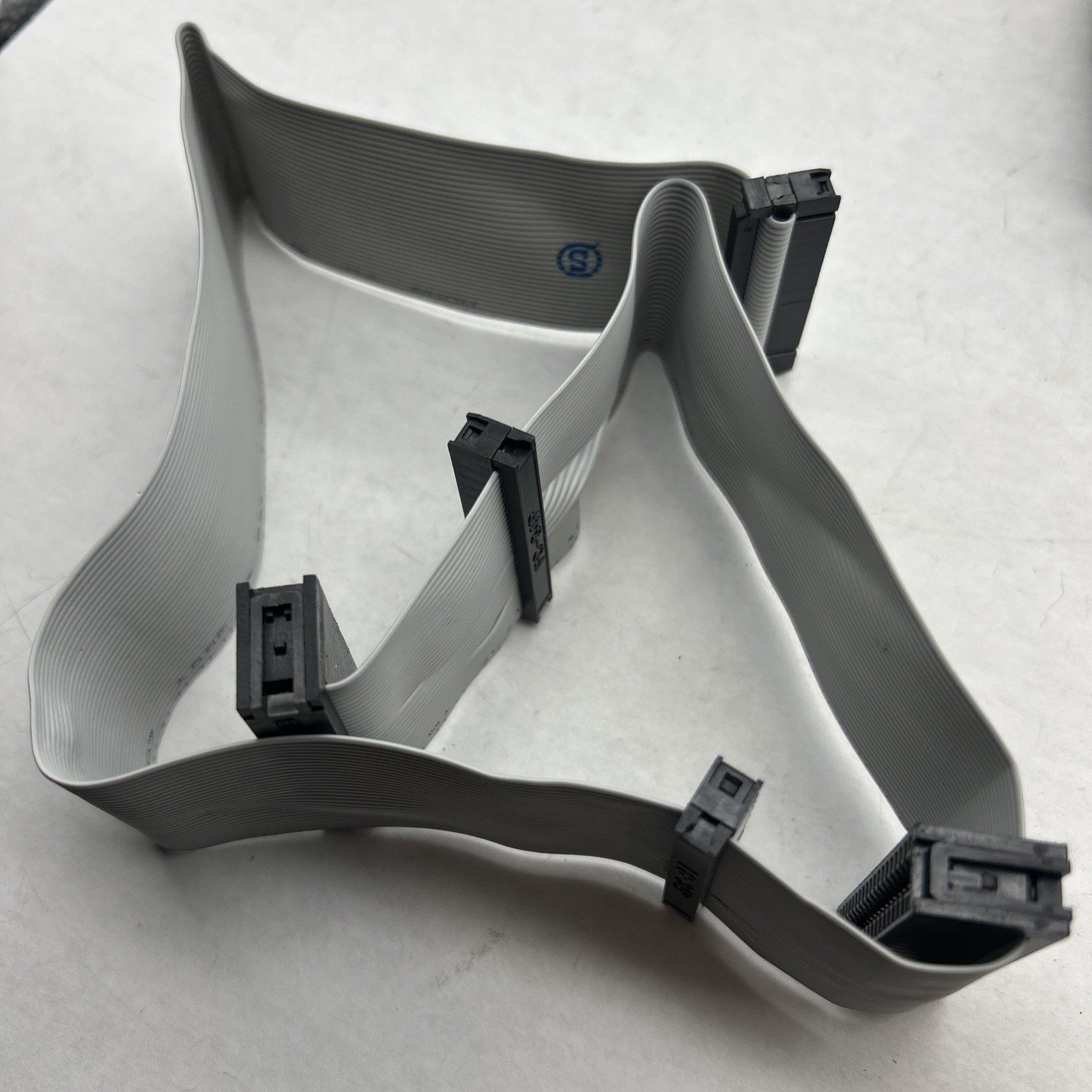 NEW 24" 2ft Universal 34-Pin Floppy Drive Ribbon Cable for 3.5" and 5.25" Drives