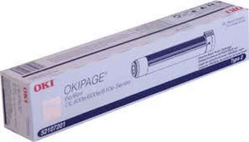 Genuine 52107201 Toner Cartridge New OEM For Oki OL400E 610E 800E