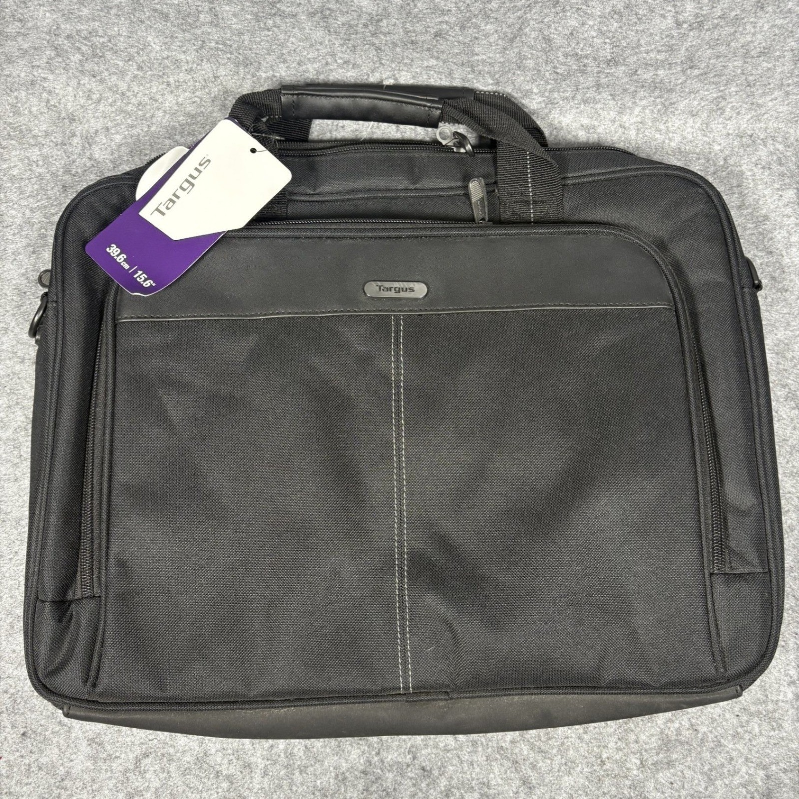Targus Classic Laptop Briefcase 15.6" Black Padded Professional Bag