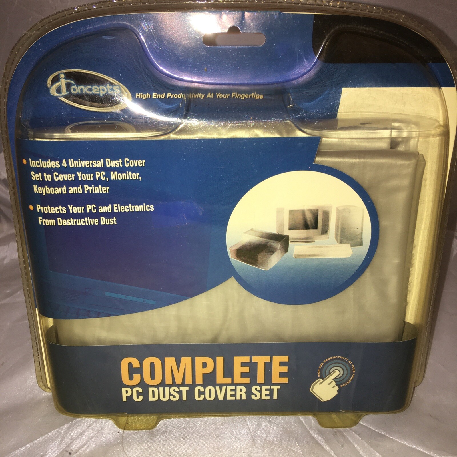 IConcepts Complete PC DUST COVER SET--in Original Packaging New Box D6