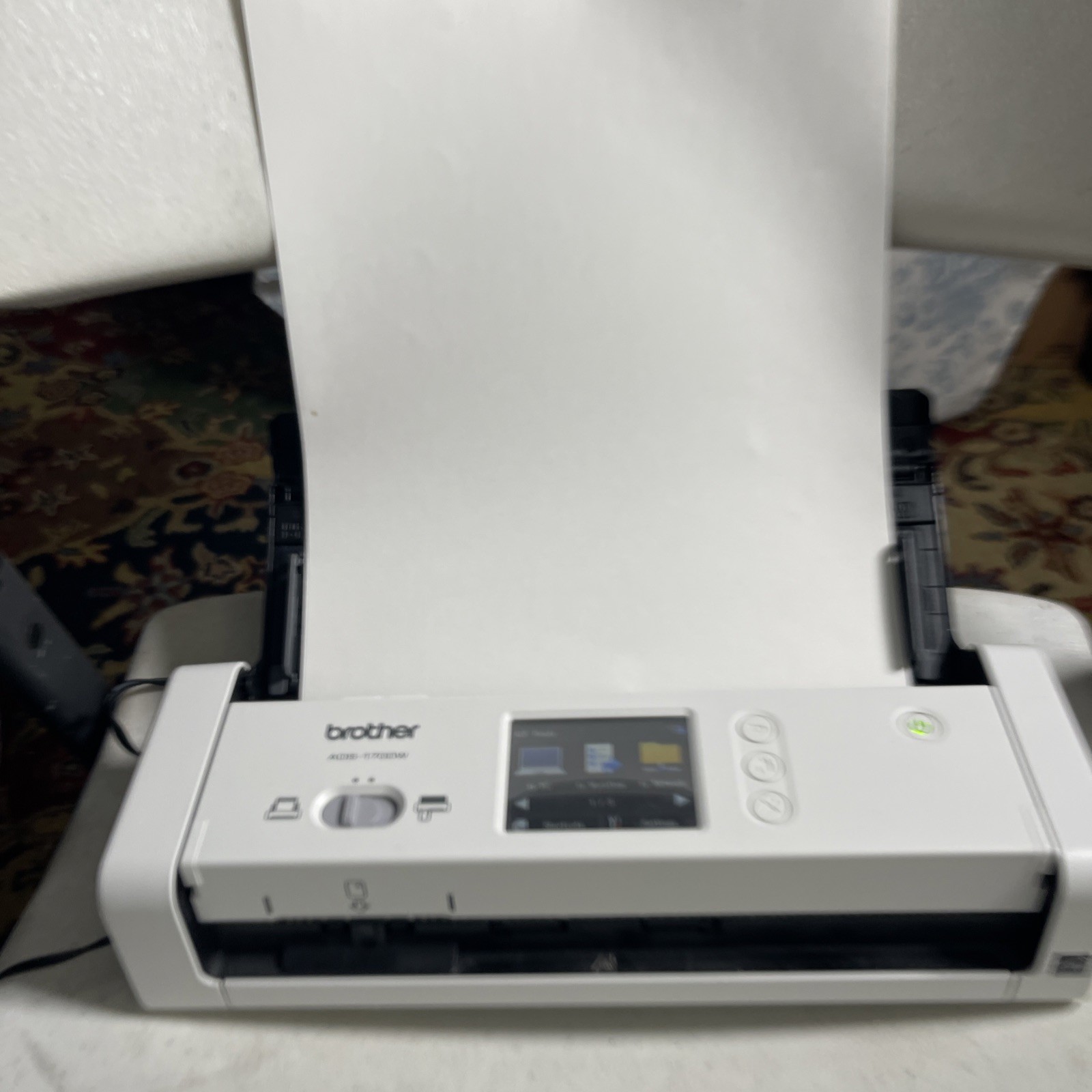 Brother ADS-1700W Wireless Scanner With Power Cord