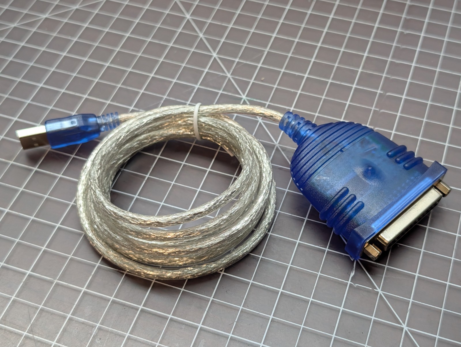 C2G USB 2.0 to DB25 Parallel Printer Cable Adapter 6Ft