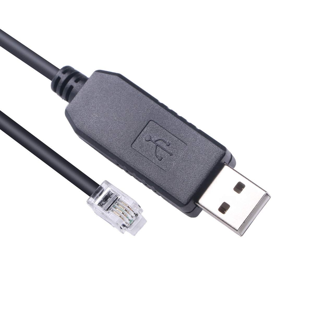 USB-RS232-RJ9 for Celestron Scope Control Cable, Nexstar 16ft, USB to RJ9