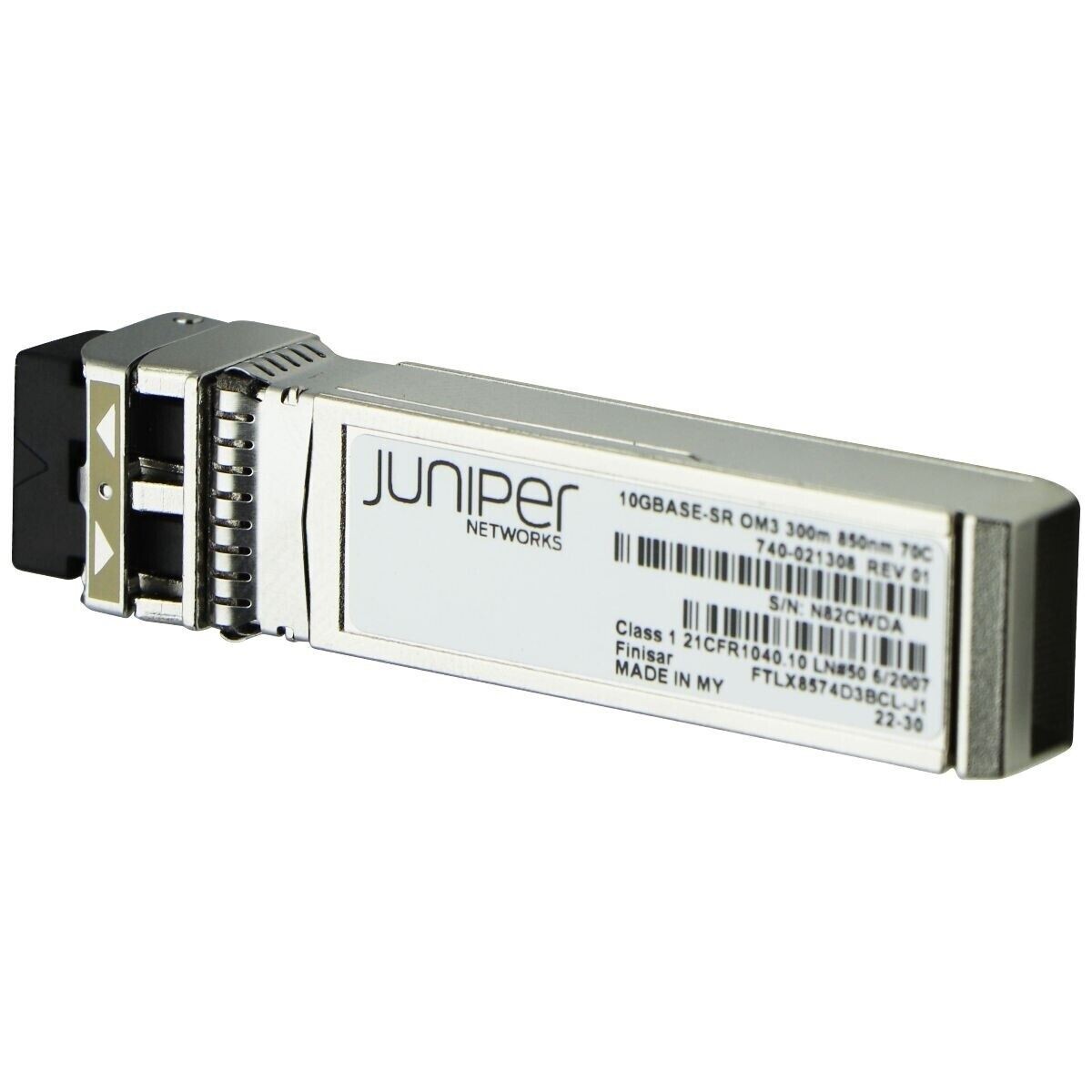 Juniper Networks SFPP-10G-SR-C | SFP+ 10G-SR OM3 300M (0-70C) Duplex LC/PC