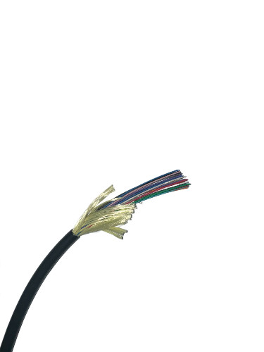 2000ft 24 Strand Singlemode Indoor/Outdoor SMF-28 Riser Rated Fiber Optic Cable