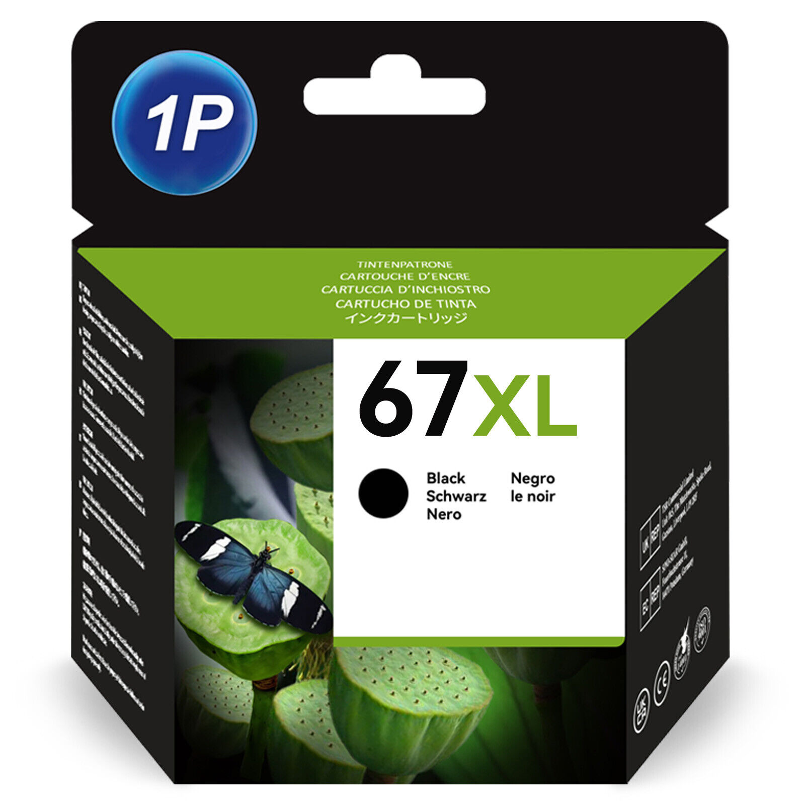 #67 67XL Ink Cartridges for HP Ink 67XXL Deskjet 2700e 2710 2710e 2720 2720e Lot