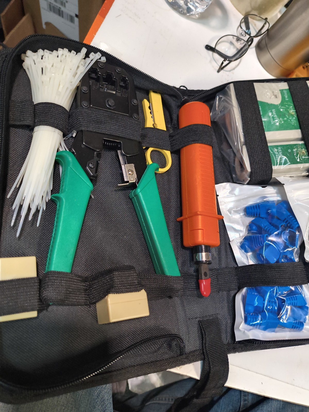 Professional Computer Network Maintenance Tool Kit,Network Installation (1369)