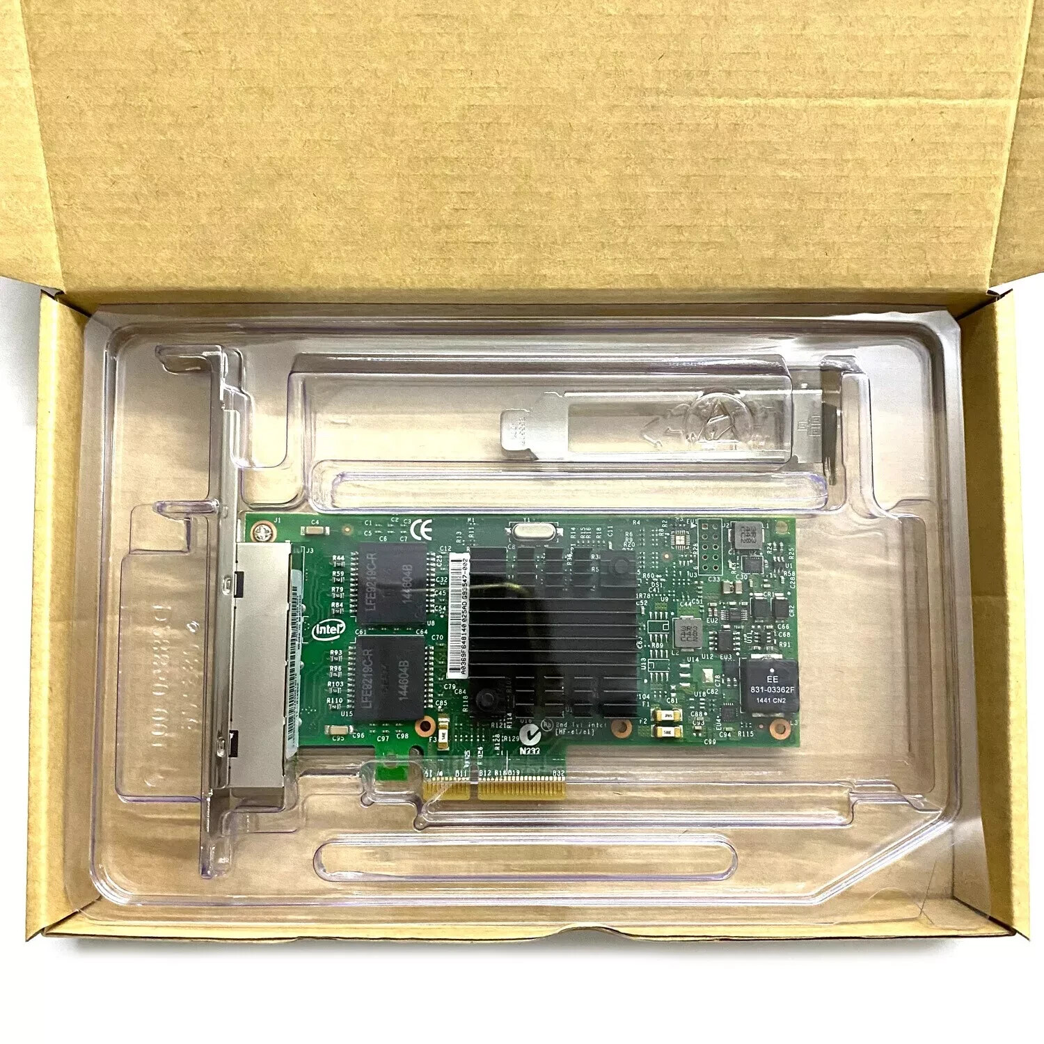DELL I350-T4 RJ45 Ethernet Server Adapter RJ45 Intel I350-T4 K9CR1 THGMP 9YD6K