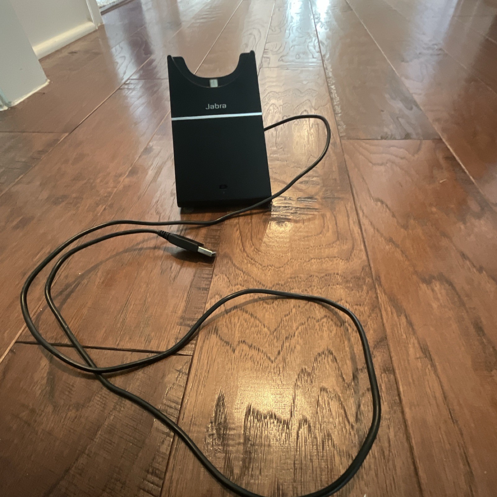 Jabra USB Headset Charging Dock E75 Ear-Pad Black 14207-10 Used
