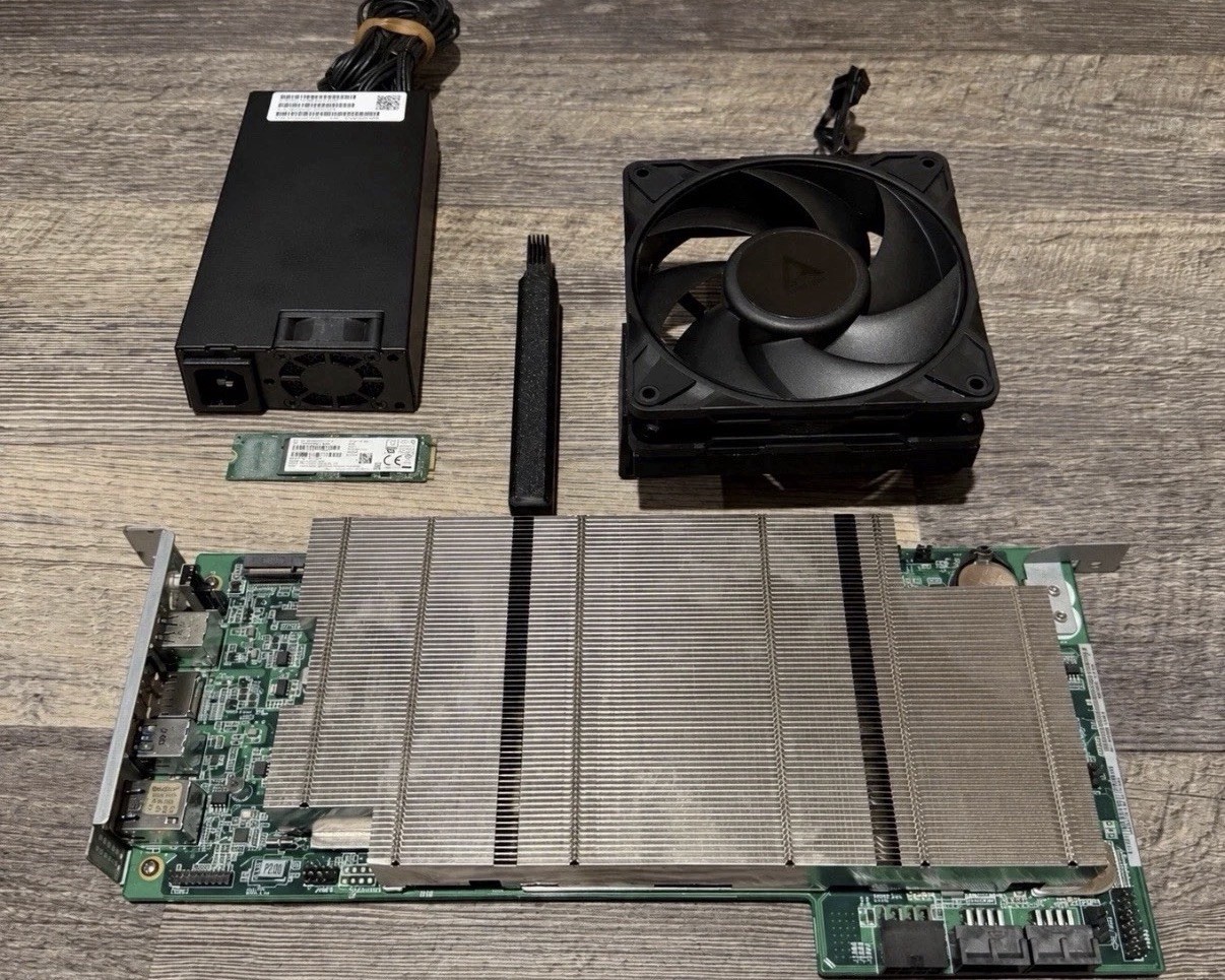 AMD BC-250 16GB + 128 GB SSD + 500W PSU + 3D 120MM Cooler Steam Machine Bazzite
