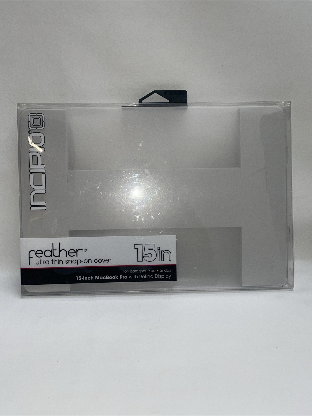 Incipio Feather Ultra Thin Snap-on  Clear Cover For 15" MacBook Pro