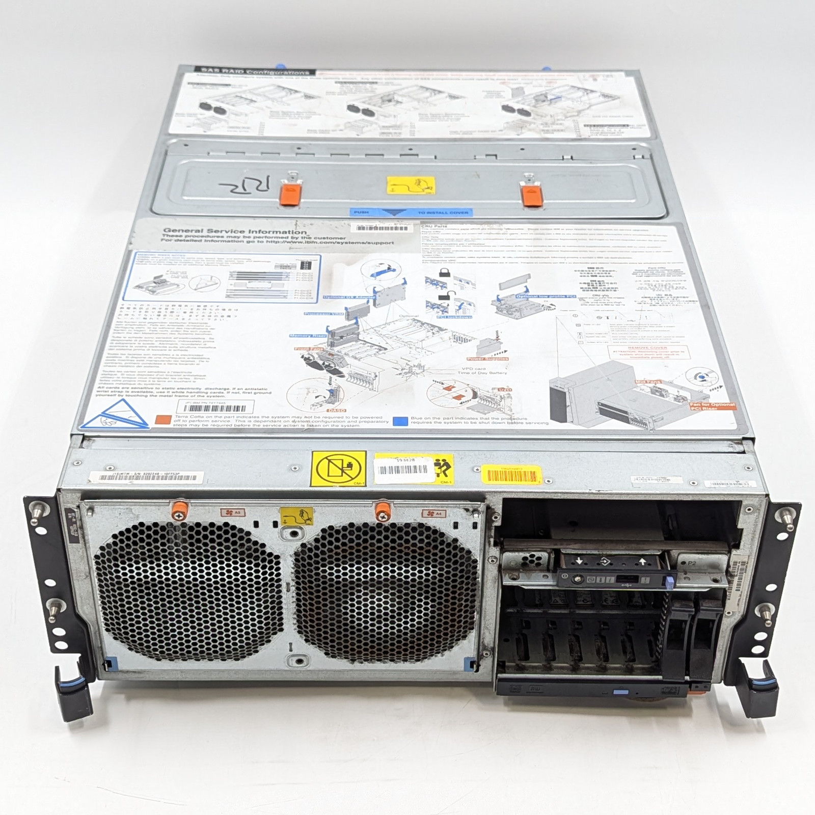 IBM iSeries Power7 720 8350 24GB DDR4 Rack Mountable (8202E4B) NO STORAGE NO CPU