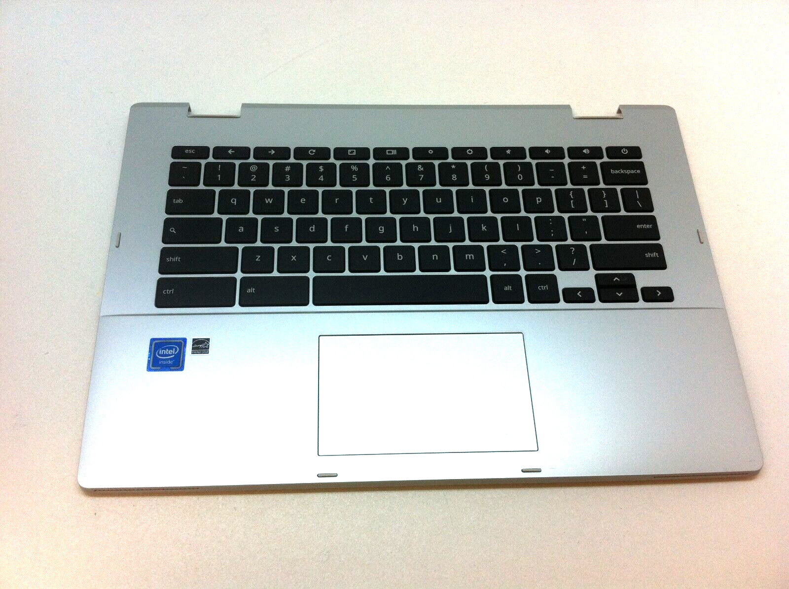 New Genuine ASUS CX1400CN Chrome Palmrest & Touchpad Keyboard 13N1-CVA0301 219