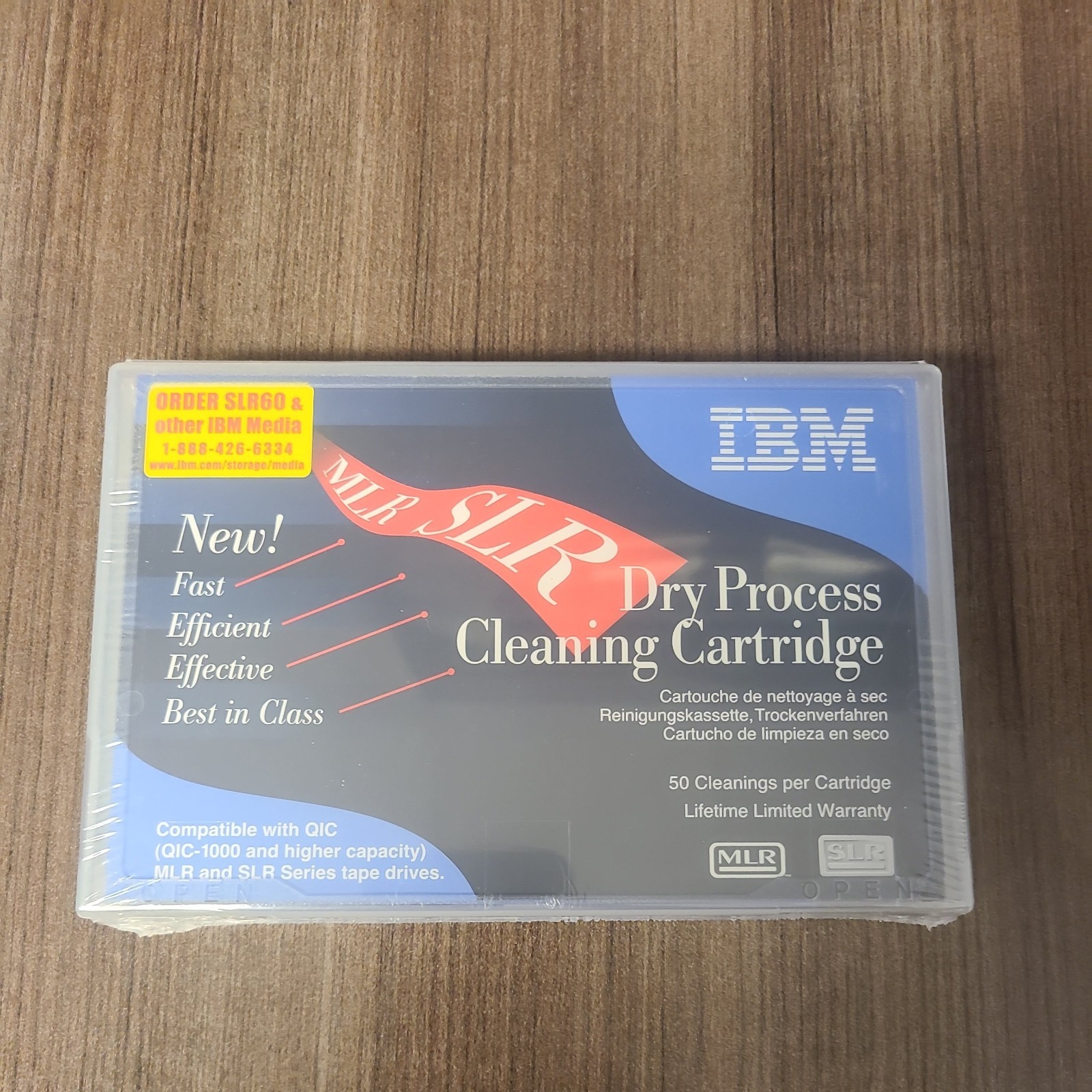 IBM SLR  Dry  Cleaning Cartridge  P/N: 35L0844 for MLR / SLR Tape Drives NEW.