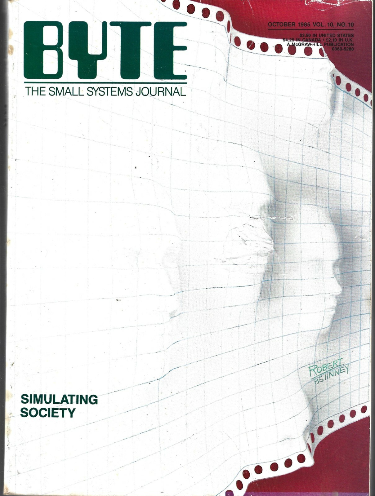 BYTE THE SMALL SYSTEMS JOURNAL MAGAZINE OCTOBER 1985 VOL. 10 NO. 10 (GD-)