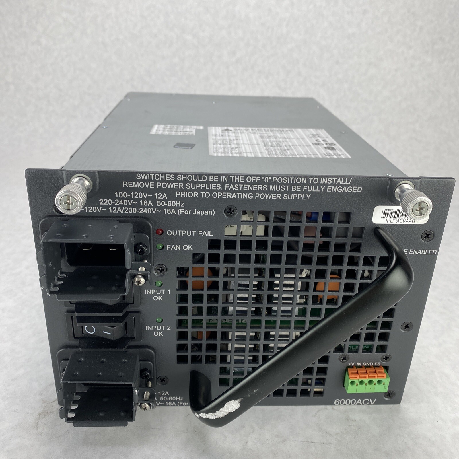 Cisco 341-0259-02 Delta DPST-6000CB Emerson AA25350 6000W Server Power Supply