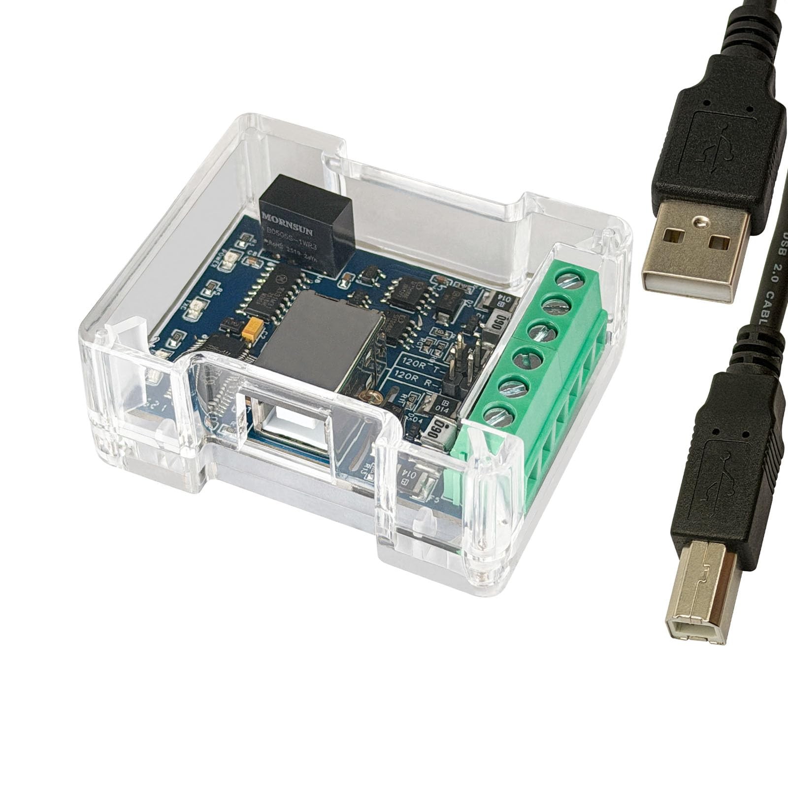 1 PCS Isolated USB To RS485 RS422 Converter FTDI Chip Industrial SHU11F